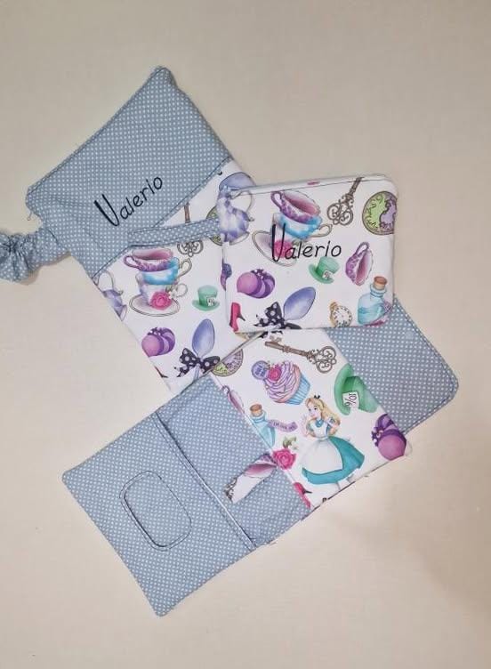 Porta pannolini e pochette